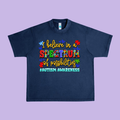 I Believe In A Spectrum Of Possibilities Urban Heavy Tee Designed By Lillyallendesigns