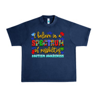 Navy i believe in a spectrum of possibilities Urban Heavy Tee - LillyAllenDesigns
