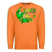 Carrot I pinch back with crab st. patricks day Premium Sweatshirt - FaDigitalArtStudio