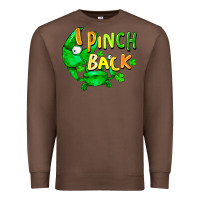 Chestnut I pinch back with crab st. patricks day Premium Sweatshirt - FaDigitalArtStudio