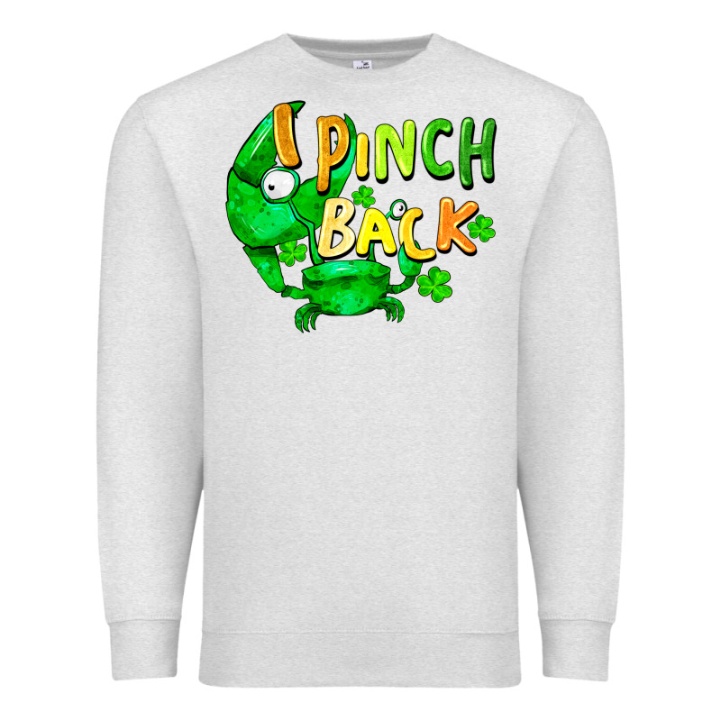 I Pinch Back With Crab St. Patricks Day Premium Sweatshirt by FaDigitalArtStudio | Teevron