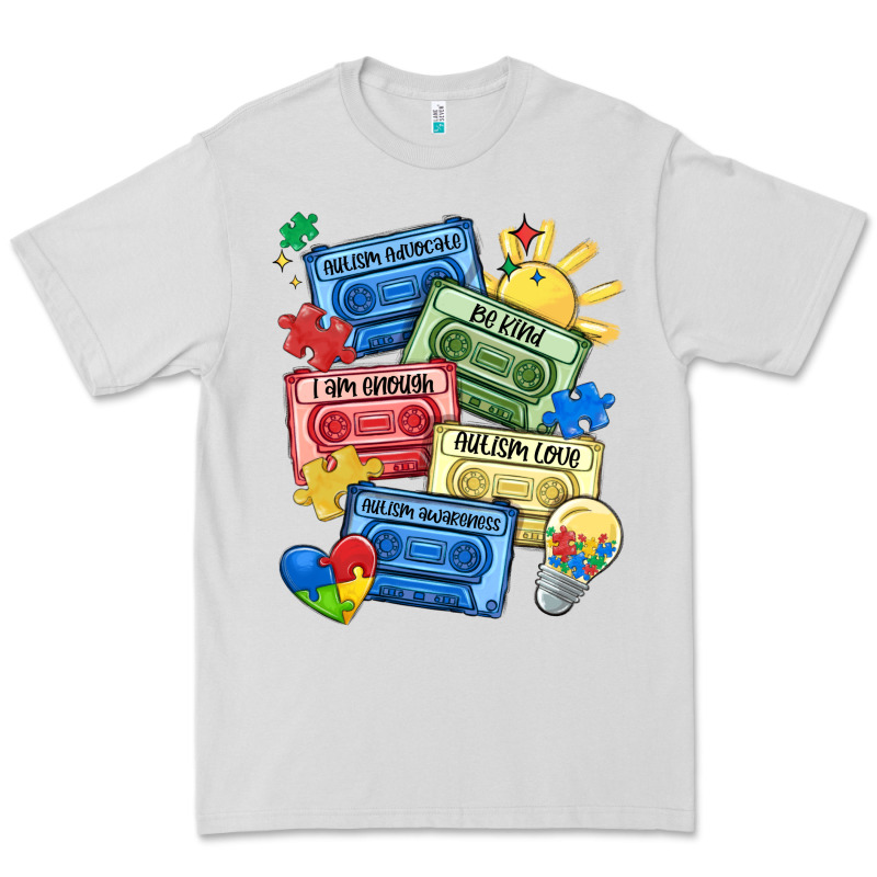 Autism Cassette Tapes Premium Tee by MaliasSmallBusiness | Teevron