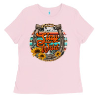 Stay Wild Horseshoe Ladies Tee | Teevron