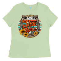Matcha stay wild horseshoe Ladies Tee - Jasminsmagicworld