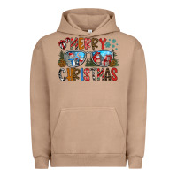 Pigment Burro merry christmas Urban Hoodie - CowhideDigitalArt
