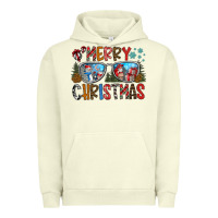 Pigment Pistachio merry christmas Urban Hoodie - CowhideDigitalArt