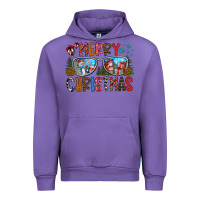 Tulip merry christmas Urban Hoodie - CowhideDigitalArt