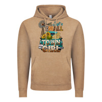 Vintage Coffee Just A Small Town Girl Windmill Vintage Hoodie - BundleAndBundleShop