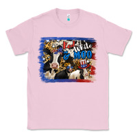 Bubblegum Pink Red White Moo Heifers Classic Tee - RanaPortraitStore