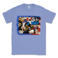 Colony Blue Red White Moo Heifers Classic Tee - RanaPortraitStore