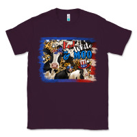 Plum Red White Moo Heifers Classic Tee - RanaPortraitStore