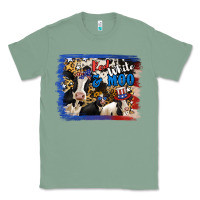 Sage Red White Moo Heifers Classic Tee - RanaPortraitStore