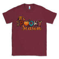 Burgundy it's spooky seanson Classic Tee - JahusDesignShop