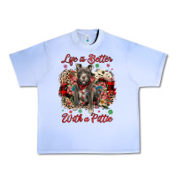Grape Ice Christmas life is better with a pittie Urban Heavy Tee - JahusDesignShop