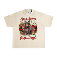 Sandshell Christmas life is better with a pittie Urban Heavy Tee - JahusDesignShop
