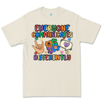 Bone everyone communicates differently Premium Tee - MaliasSmallBusiness