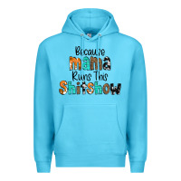 Ocean Blue Because Mama Runs This Shitshow Premium Hoodie - CowCowDesign