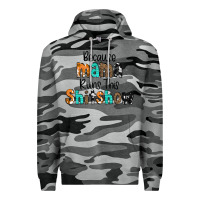 Slate Camo Because Mama Runs This Shitshow Premium Hoodie - CowCowDesign
