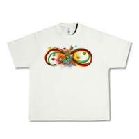 Pistachio butterfly infinity symbol autism Urban Heavy Tee - LillyAllenDesigns