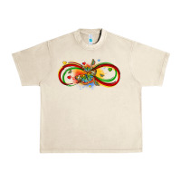 Sandshell butterfly infinity symbol autism Urban Heavy Tee - LillyAllenDesigns