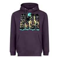 Plum Moto mama Mother's Day Heavyweight Hoodie - FaDigitalArtStudio