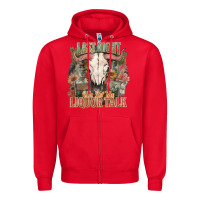 Red Last night we let the liquor talk Zipper Hoodie - HowdyJamesFarm