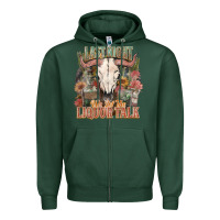 Sports Green Last night we let the liquor talk Zipper Hoodie - HowdyJamesFarm