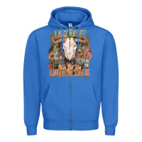 True Royal Last night we let the liquor talk Zipper Hoodie - HowdyJamesFarm