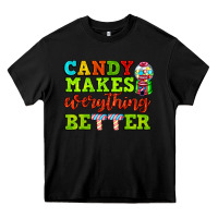 Black candy makes everything better Heavy Core Tee - AdoDesignShop