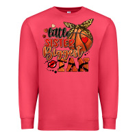 Cardinal little sister biggest fan basketball Premium Sweatshirt - FaDigitalArtStudio
