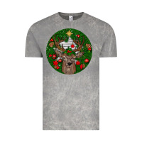 Cloud Rock deer christmas Vintage Tee - BundleAndBundleShop