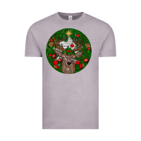 Vintage Zinc deer christmas Vintage Tee - BundleAndBundleShop