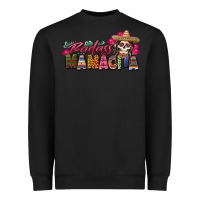 Black Badass Mamacita Heavyweight Sweatshirt - texasbilliewilder