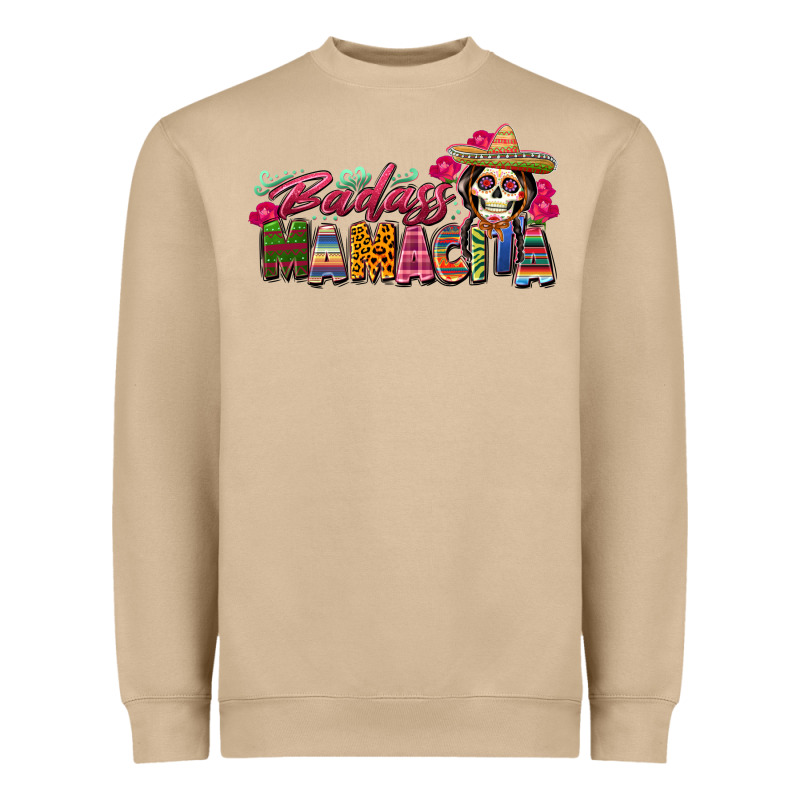 Badass Mamacita Heavyweight Sweatshirt by texasbilliewilder | Teevron