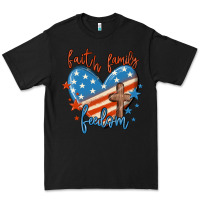 Black faith family freedom Premium Tee - MaliasSmallBusiness