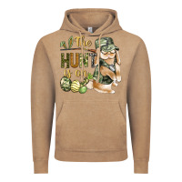 Vintage Coffee The Hunt Is On Vintage Hoodie - BundleAndBundleShop