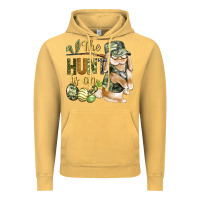 Vintage Mustard The Hunt Is On Vintage Hoodie - BundleAndBundleShop