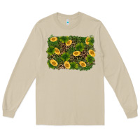 Mushroom st patricks day background Long Sleeve Tee - RanaPortraitStore