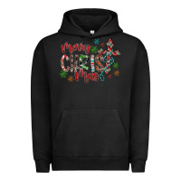 Pigment Black Merry Christmas Urban Hoodie - CowhideDigitalArt