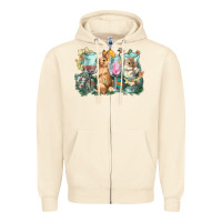 Sandshell Easter Day wine glasses bunny Zipper Hoodie - HowdyJamesFarm