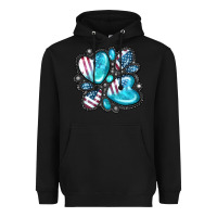 Black American gemstone Heavyweight Hoodie - FaDigitalArtStudio