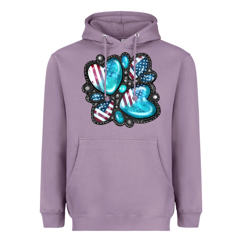 American Gemstone Heavyweight Hoodie by FaDigitalArtStudio | Teevron