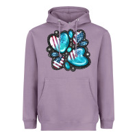 Lavender American gemstone Heavyweight Hoodie - FaDigitalArtStudio