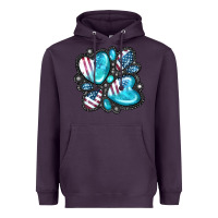 Plum American gemstone Heavyweight Hoodie - FaDigitalArtStudio