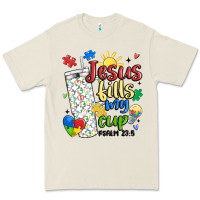 Bone autism jesus fills my cup Premium Tee - MaliasSmallBusiness