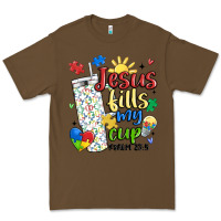 Cacao autism jesus fills my cup Premium Tee - MaliasSmallBusiness