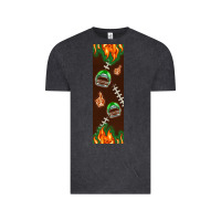 Vintage Black American football dad pen wrap Vintage Tee - BundleAndBundleShop