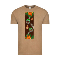 Vintage Coffee American football dad pen wrap Vintage Tee - BundleAndBundleShop