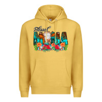 Antique Gold Blessed Mama Flowers Cow Premium Hoodie - CowCowDesign