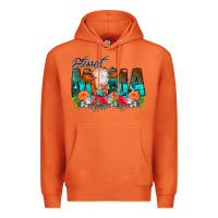 Carrot Blessed Mama Flowers Cow Premium Hoodie - CowCowDesign